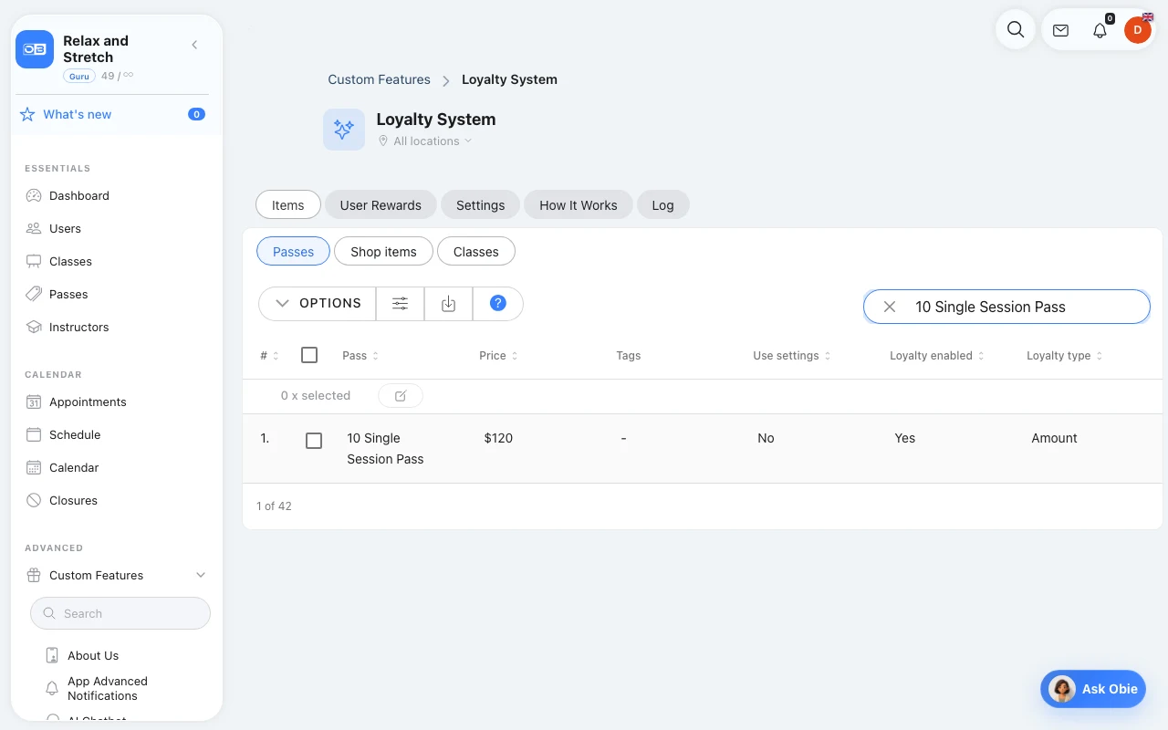 Loyalty & Rewards in Omcean Booking